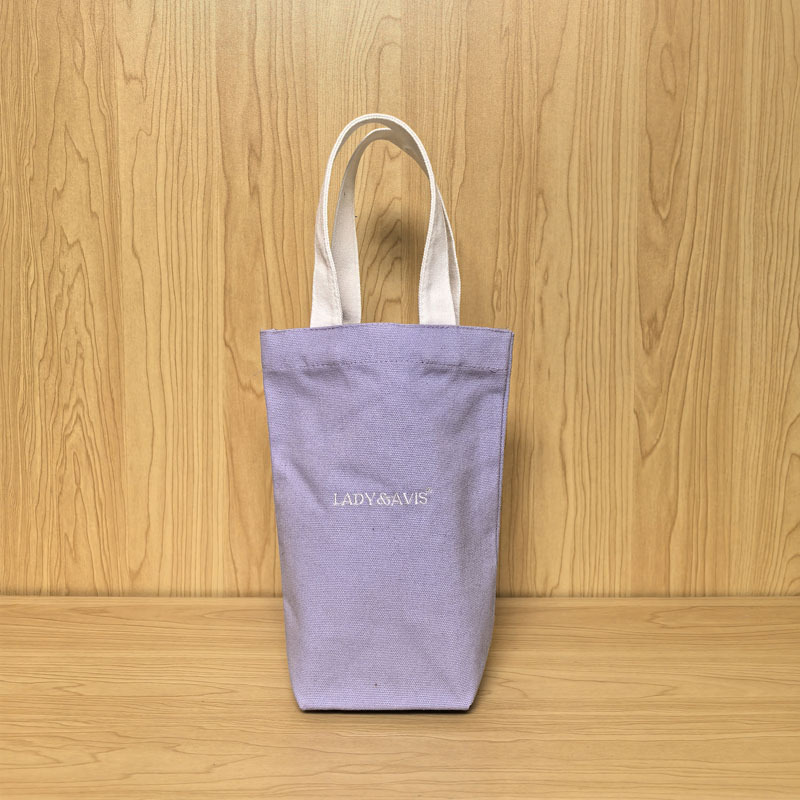 棉帆布奶茶手提袋饮料杯袋牛仔布牛津布手提彩色帆布杯套厂家批发