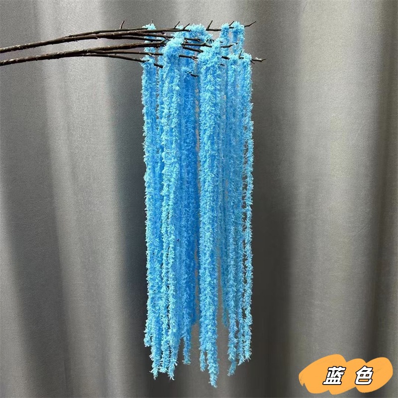 파란색
