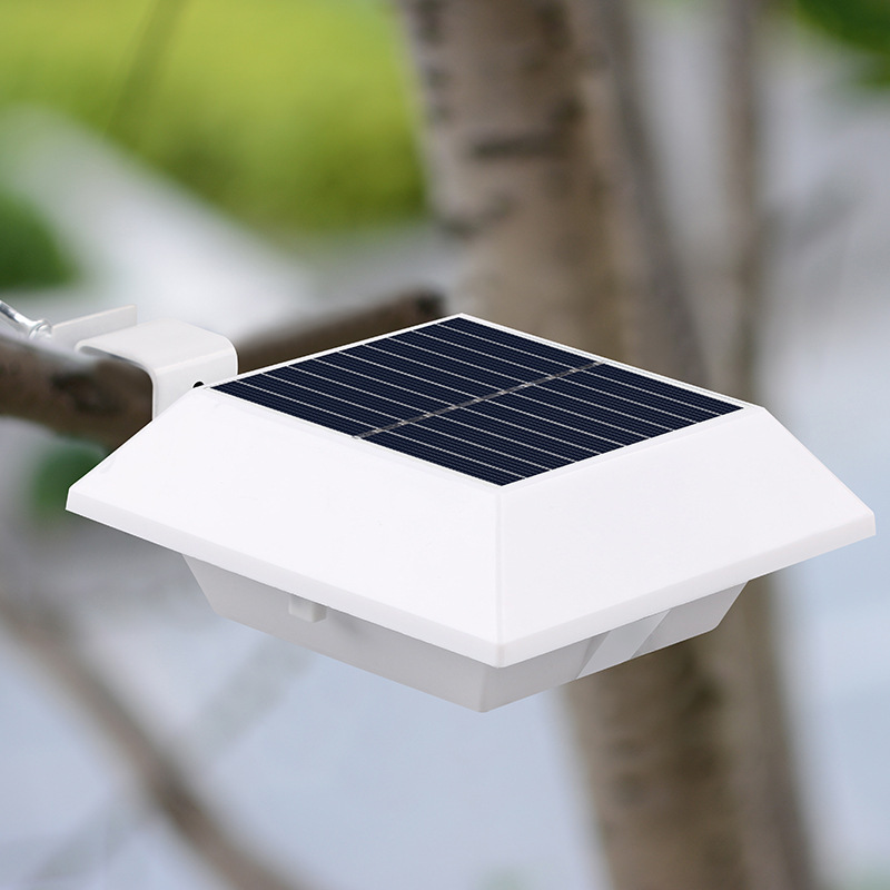 新款太陽能圍欄照明水槽燈 戶外防水籬笆燈 家用泳池欄桿庭院壁燈