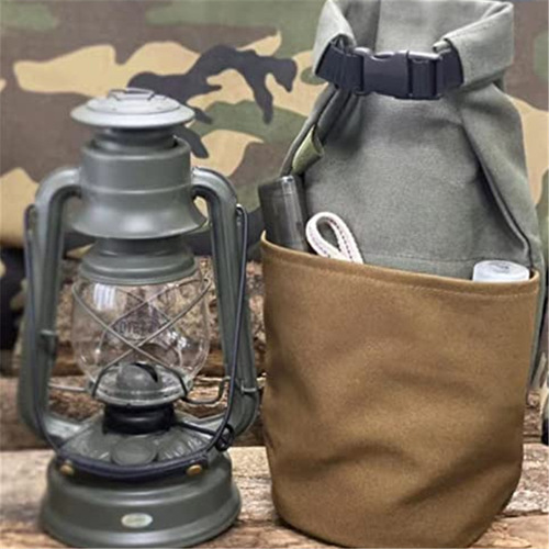 A single-use disposable oil lamp storage bag, outdoor camping lantern protection cover, camping kerosene canvas lampshade bag