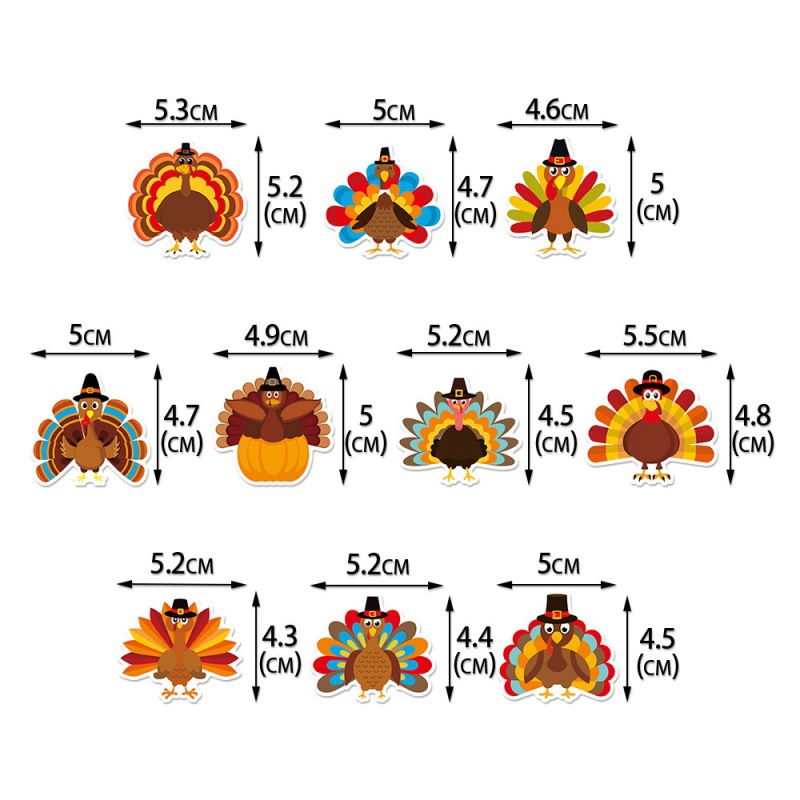 Nueva decoración de fiesta de Acción de Gracias, complemento de paja, decoración de paja de pavo, tarjeta de inserción, suministros de fiesta del festival de la cosecha