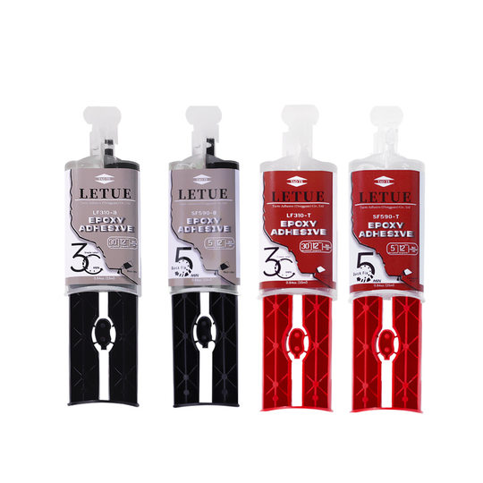 Transparent Black Epoxy Ab Glue 1:1Ab Glue Mixed with Quick Drying and High Temperature Resistance to Stick to Glass, Metal, Ceramic Wood