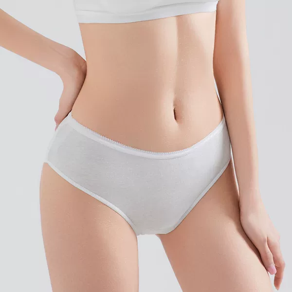 Cotton white pants
