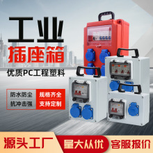 便攜式手提電箱臨時用電檢修工業插座箱220V單三相移動成套配電箱