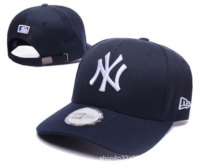 【MLB帽子经典】刺绣棒球帽硬顶NY洋基队2024街舞跨境调节鸭舌帽|undefined