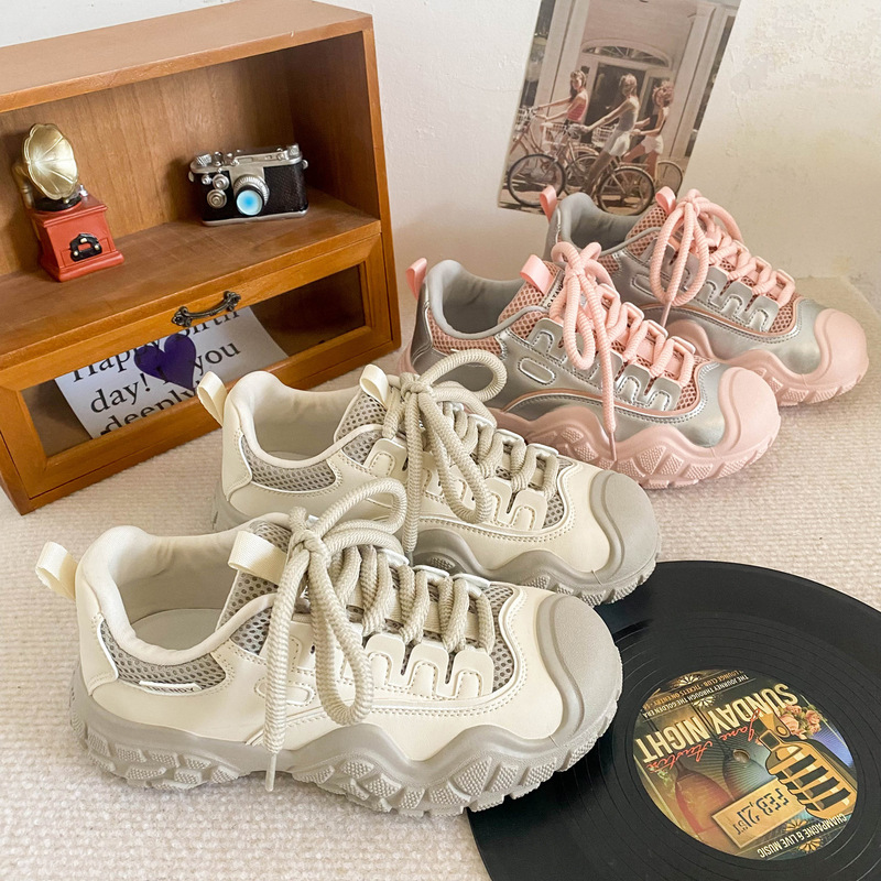 K860 Explosions Mountaineering Shoes Women's 2024 New Spring and Autumn sneaker Niche Ugly Cute ins Trendy Casual Torre Shoes