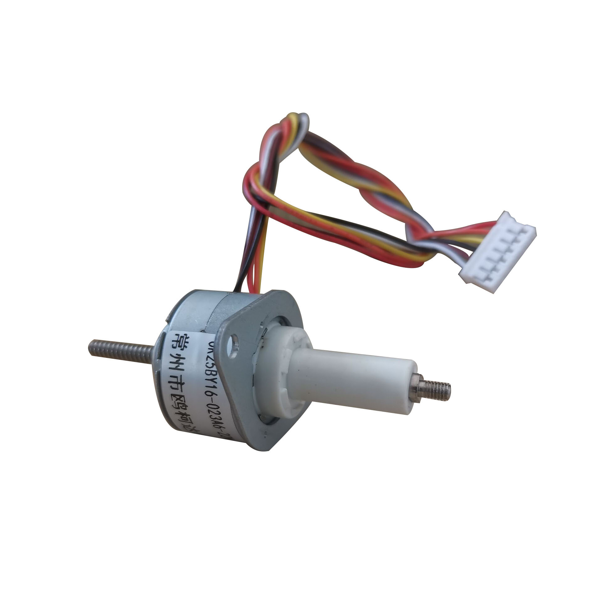 25微型永磁式丝杆步进电机小型固定轴直线伸缩推杆电机25 行程22