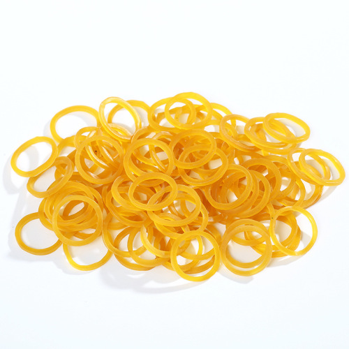 越南橡皮筋高弹力耐用08黄红黑白彩一次性橡胶圈橡皮圈牛皮筋批发