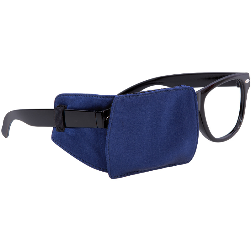 Gran cubierta negro máscara de ojo de los niños monocular estrabismo ambliopía sombreado formación corrección bloqueo parche ocular protección ocular