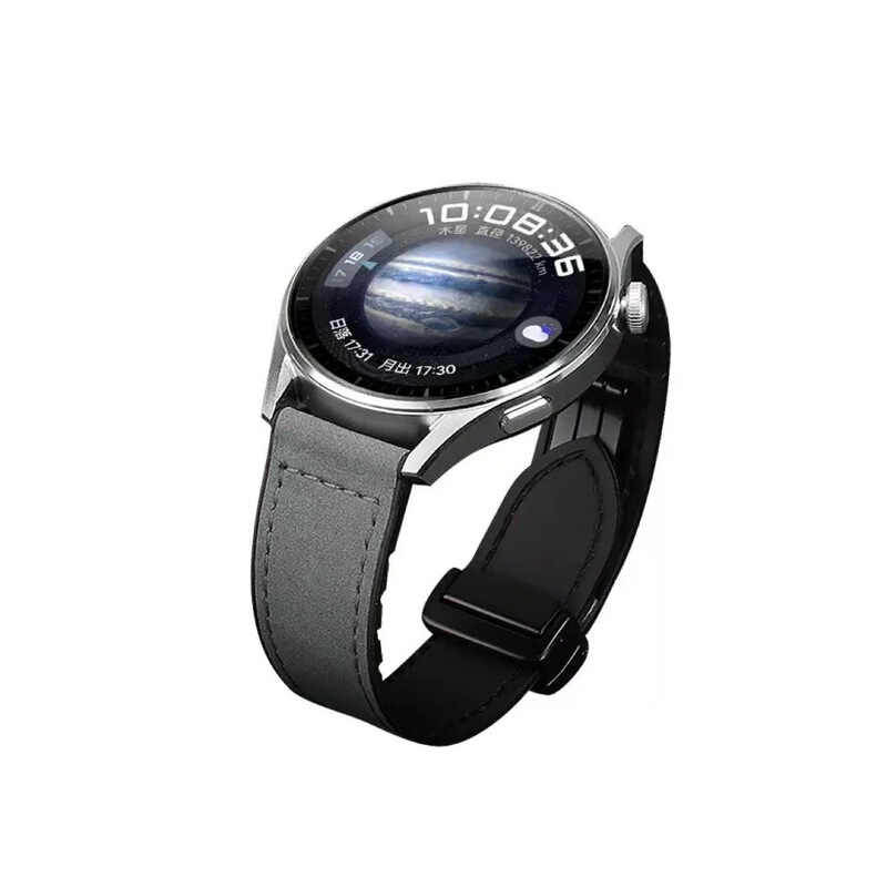 适用苹果表带iwatchS9代S8Apple智能手表带7654321真皮磁吸表带|undefined