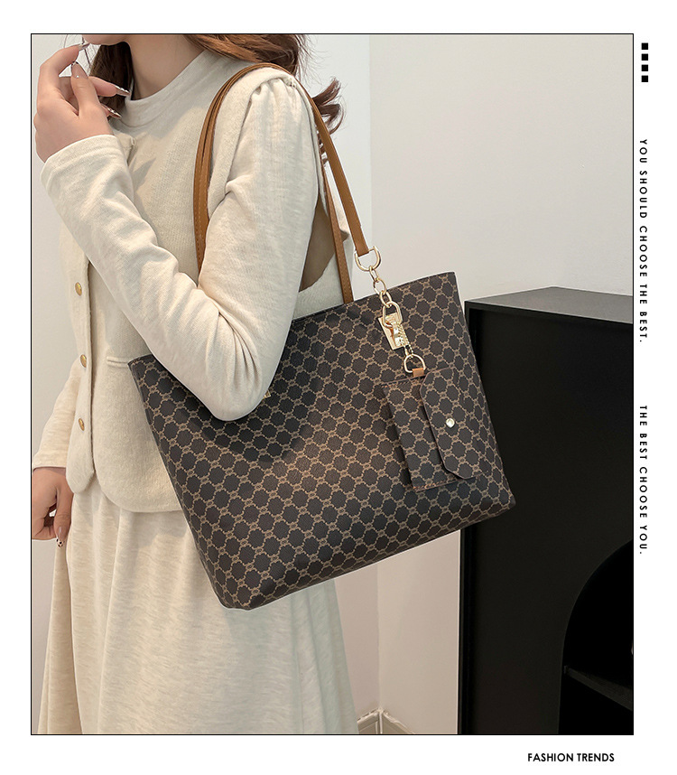 750g Weight Zipper Closure Type Double Shoulder Straps Strap Type Bag Sets Bags Type Daily Occasion PU Material Women's Backpack Backpack Geometric Pattern All Seasons Season Women's Gender Elegant, Basic Style Square Shape Women's PU Geometric Elegant Basic Square Zipper Bag Sets 无