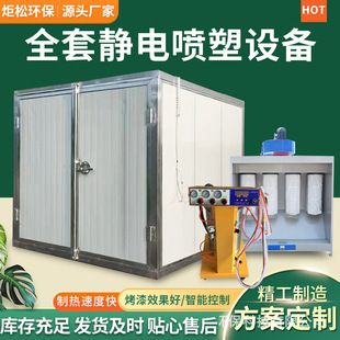 Factory delivery spray oven coating line curing oven drying room full set of spray equipment high temperature paint room