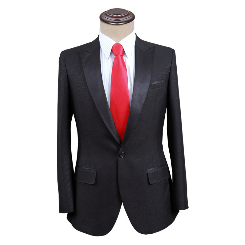 2026 Spring Men's Suits Fashion Casual Slim Fit Business Formal Jacket Wedding Dress Performance Costume Customization