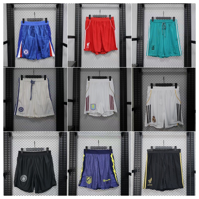 25-26 Season Club Popular Player Edition Shorts Real Madrid Manchester United Chelsea Men's Sports Training Shorts