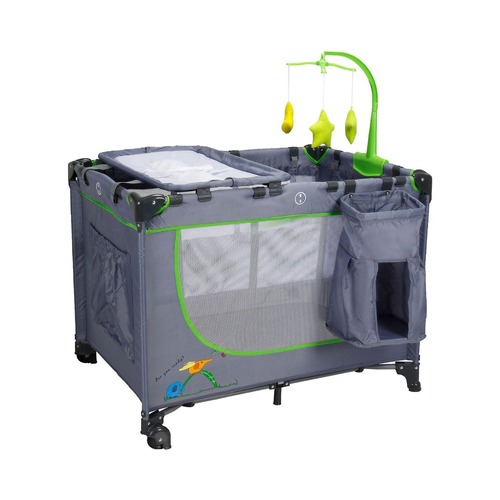 Cross-border bulk discovery modern foldable baby crib multi-functional portable mobile with diaper changing station baby play bed