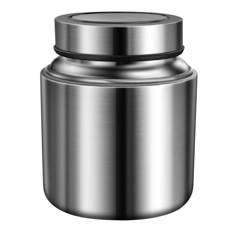 304ステンレス防湿茶葉缶家庭用可視密封缶大容量コーヒー豆五穀雑穀貯蔵タンク|undefined