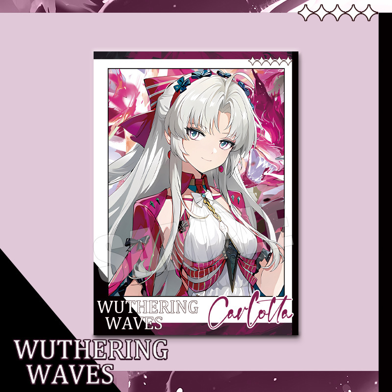鳴氵朝ゲーム周辺グッズ 千咲・オーガスタ・カティーシア・ルパ ポラロイドコレクション フォトカード デコレーション|undefined