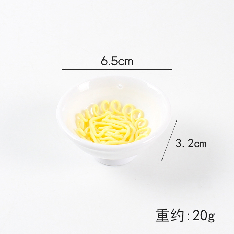 シミュレーション食品カップラーメンのモデルDIY日本式食遊びラーメンの麺の小さい碗の部品のままごとのおもちゃ|undefined