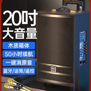 Xinke Square Dance Audio Speaker Home Karaoke All-In-One Outdoor Trolley High Volume Bluetooth Subwoofer