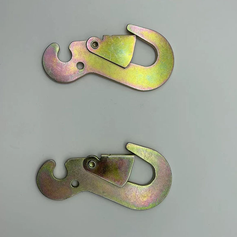 管钩板钩子钮转钩紧绳器挂钩环眼吊钩E字扣日字扣D形三角环单丁钩