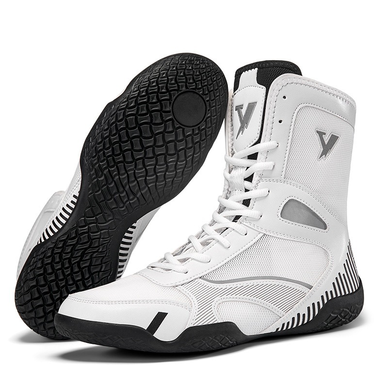 New in stock, main product for independent e-commerce sites and AliExpress: cross-border indoor comprehensive training fighting boxing shoes and competition wrestling shoes