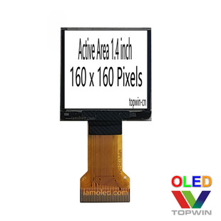 1.5399999999999998inch White Light Square Screen Oled Lcd Ug6060Kswag02 White Ch1120 Manufacturer