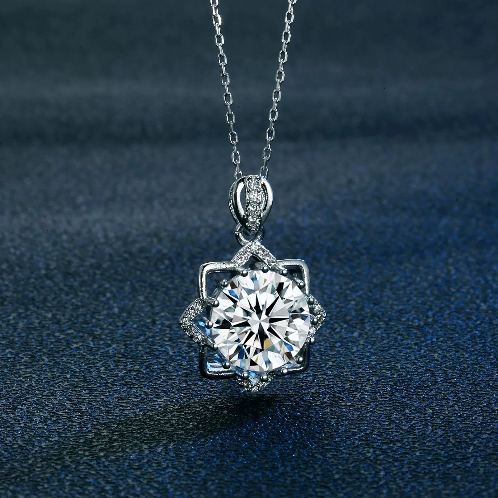 2024 новая корейская версия взрывного ожерелья Six Man Star мода ультра-мигающий циркон