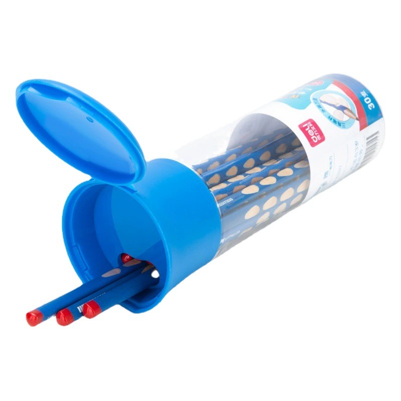 Deli 58184 Пещерный карандаш Корректирующая осанка Ручка Карандаш для начальной школы HB/2B Практика Баррель Ручка S954 Оптовая продажа