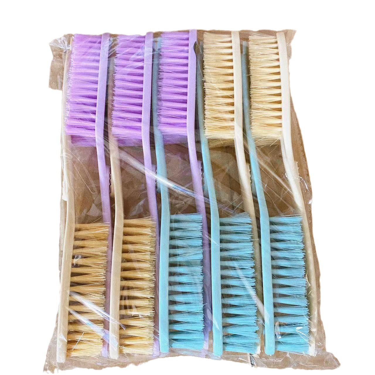 Cepillo de zapatos nuevo cepillo de limpieza multifuncional descontaminación macaron color suave piel cepillo de lavandería doméstico 2 yuanes lote de tiendas departamentales