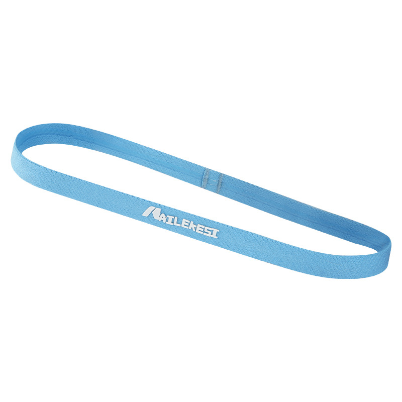 Cinturón antitranspirante antideslizante de alta elasticidad al por mayor transfronterizo de primavera y verano para mujeres Yoga Fitness guía para el sudor Cinturón para el cabello deportivo fino para hombres