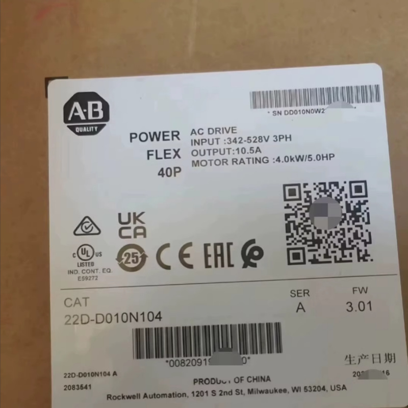 AB罗克韦尔变频器22D-D010N104