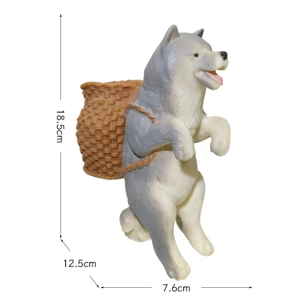 Adornos de animales de dibujos animados creativos, adornos, simulación de paisaje, pecera, almacenamiento, cilindro colgante, fabricante de colgantes de portalápices