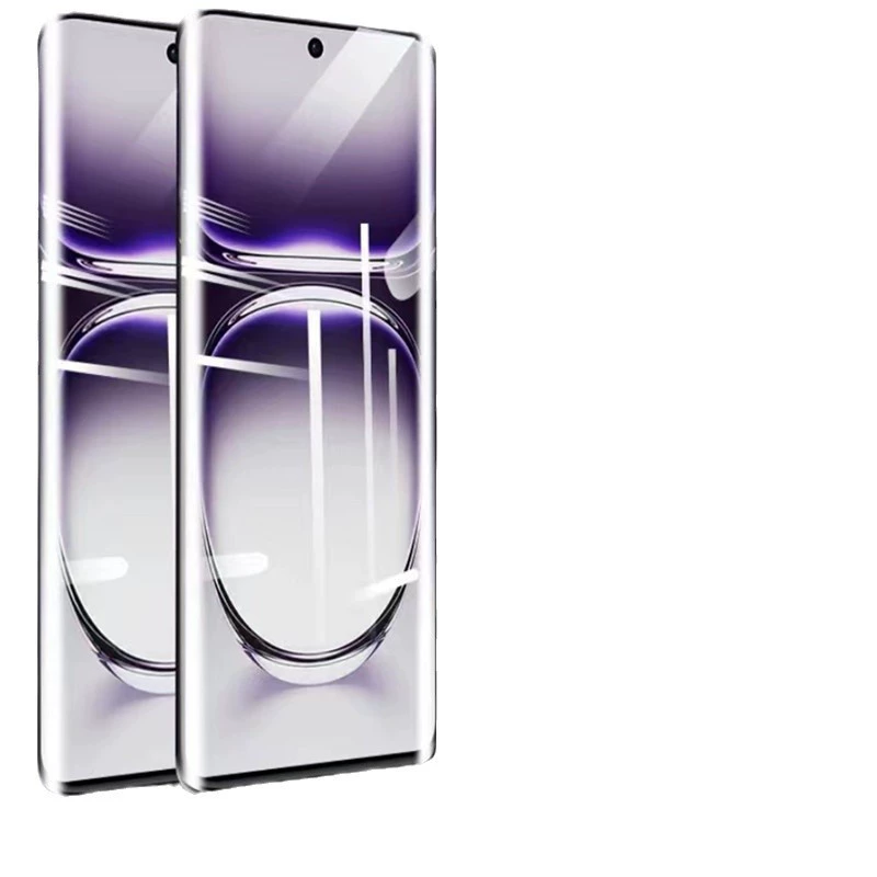 Защитная стеклянная пленка на полный экран для OPPO RENO12 PRO — антибликовая, Reno11 антивыцвета/антишпионная пленка для Reno11 Pro