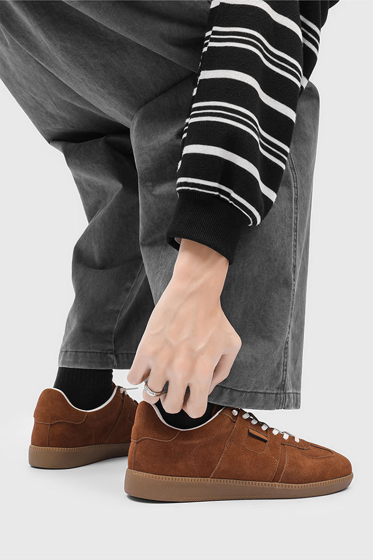 Chaussures rétro pour hommes, confortables et simples, style skate._voghion.com