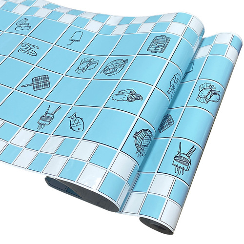 Kitchen oil-proof sticker wholesale waterproof and moisture-proof cabinet tile wallpaper high temperature resistant self-adhesive aluminum foil stove wall sticker