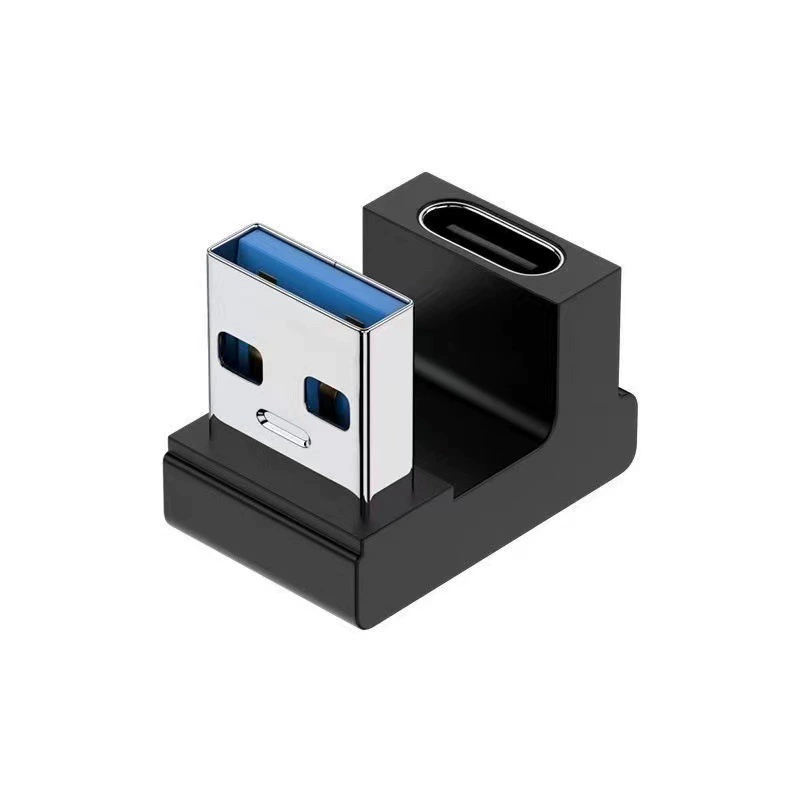 90-градусный локоть type-c USB3.0A мужской/type-c женский AM/CF поддерживает двухстороннюю подстановку функция OTG