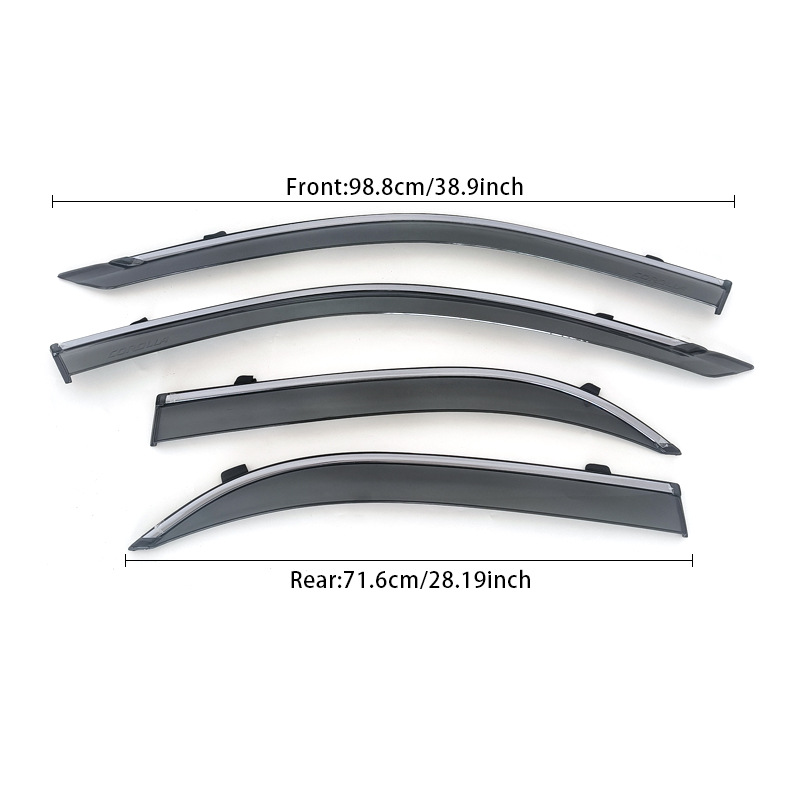 Suitable for 1993-1995 Toyota Corolla Ae100 Window Rain Shield Injection Molded Rain Eyebrow Export Cross-Border