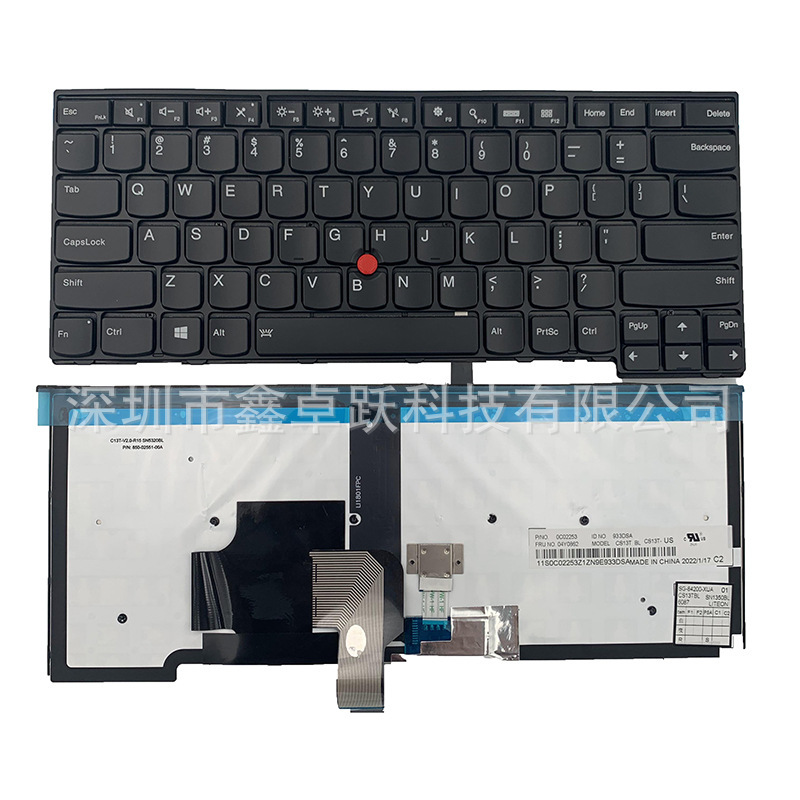 Us Keyboard Compatible with Lenovo T440/S T440P E431 T431S E440 L440 L470 Keyboard T460/450