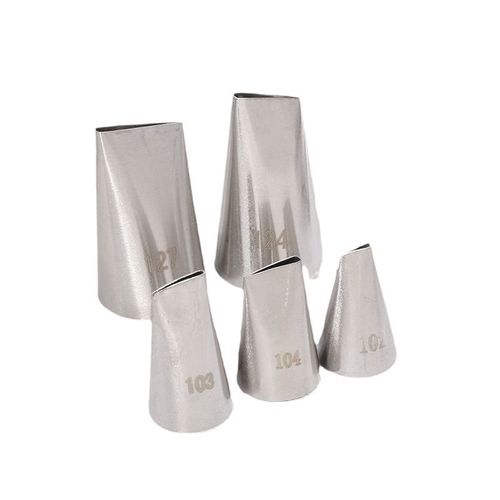 Korean Petal Rose Tip Cream Cake Rose Tip 304 Stainless Steel Icing Tip Baking DIY Tool