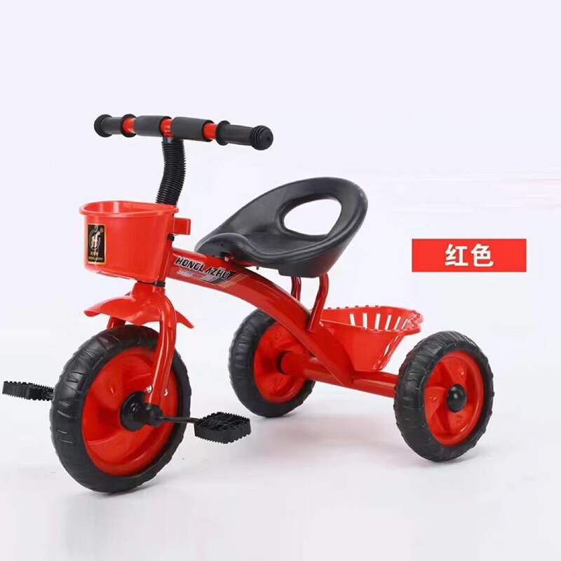 Manufacturers supply foreign trade children's tricycle baby pedal tricycle simple children's tricycle wholesale