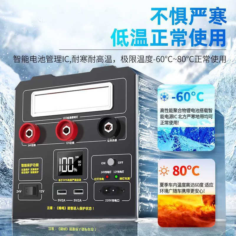 SAST официальный 500W наружный 24V/12V мобильный мощный стартовый источник, стартер для грузовика, тяжелый грузовик, электрический старт за секунды, Leide Co., Ltd.