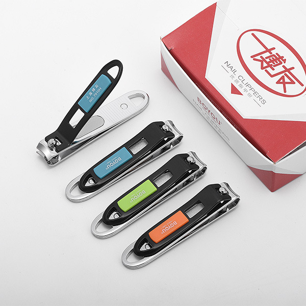 Boyou Nail Clipper Color Boxed Nail Clipper Nail Clipper Manicure Repair Medium Manicure Tool Flat Nail Clipper Boyou Nail Clipper Color Boxed Nail Clipper Nail Clipper Manicure Repair Medium Manicure Tool Flat Nail Clipper