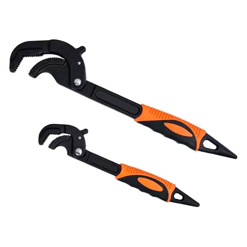 Juego de llaves ajustables universales genuinas, llave para tubos, llave rápida manual multifuncional con autobloqueo, colección de llaves para tubos universales