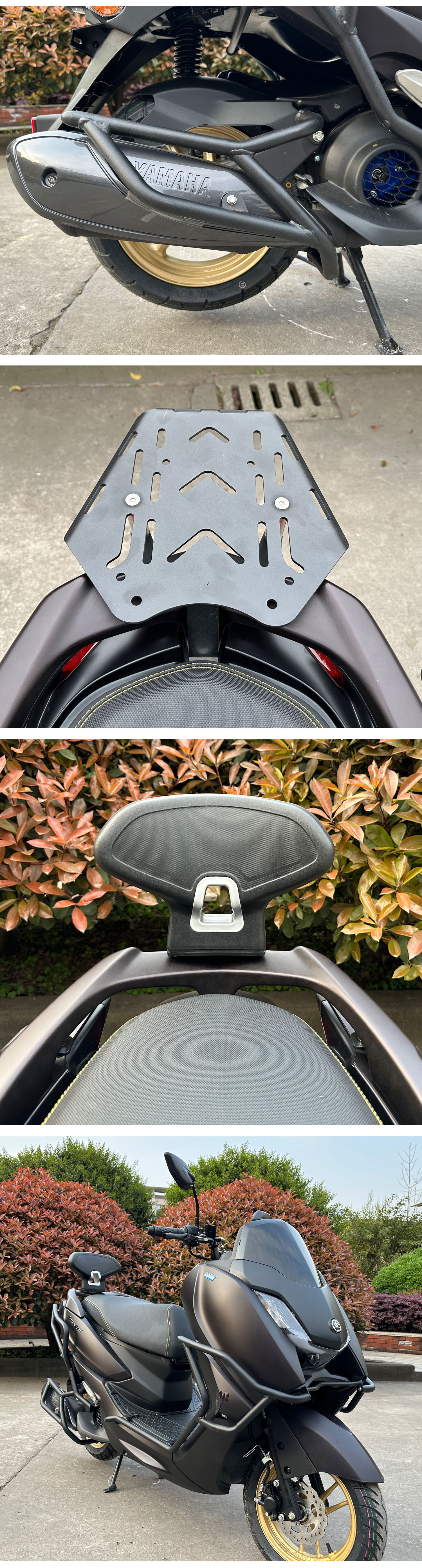 Suitable for Yamaha Xingying 125 one-stop modification bumper anti-drop protection bar accessories motorcycle modification parts
