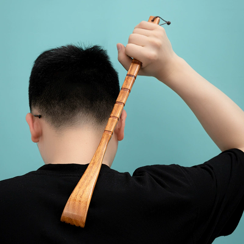 Solid wood long handle itchy scratching home old man scratching itchy not asking for help on the back old man