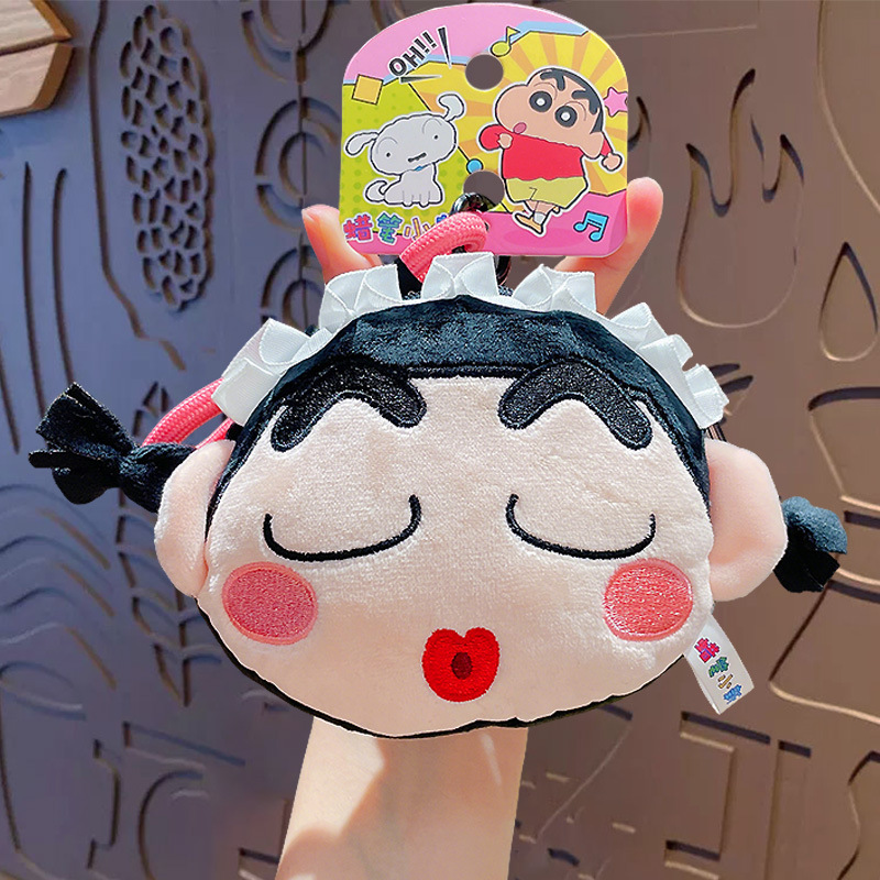 Crayon Shin-chan Series Plush Storage Bag Q Cute Big Head-Xiao Shin-chan Girl