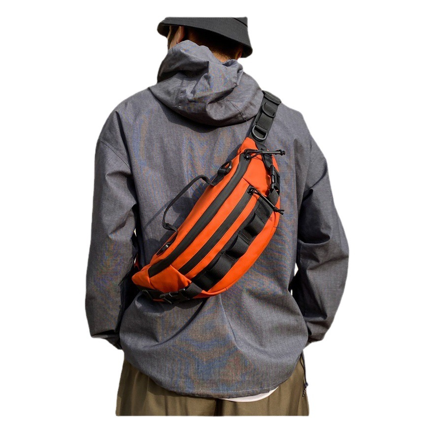 Luya Waist Bag Waterproof Women's Outdoor Sports Waist Bag Men's Fashion Running Fitness Micro Luya Crossbody Bag Backpack
