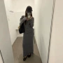 显瘦v领秋冬韩版羊毛衫