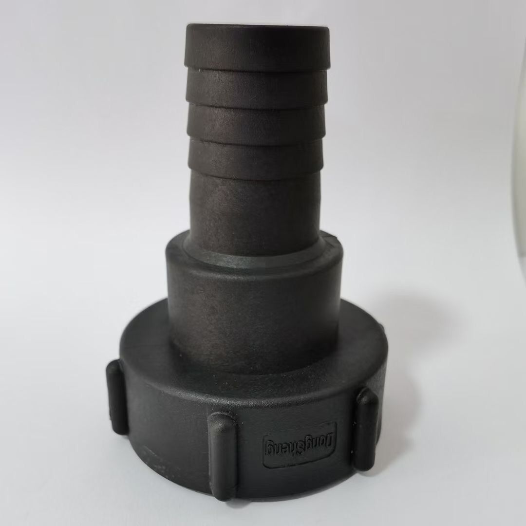 PP塑料吨桶接头60粗丝转27毫米软管加长