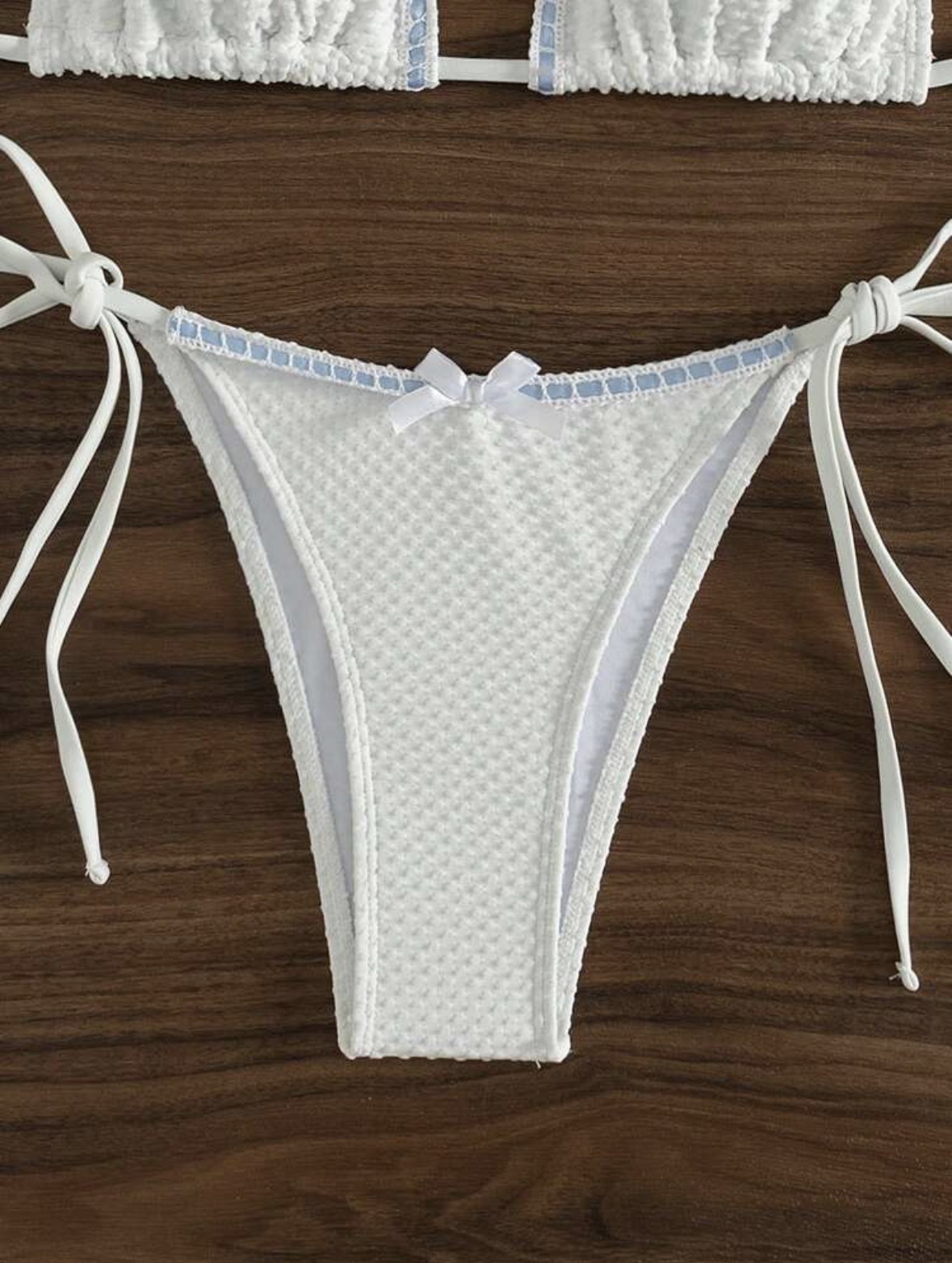Elegantes Damen Bikini Set Mit Triangel Oberteil Für Den Strand_voghion.com
